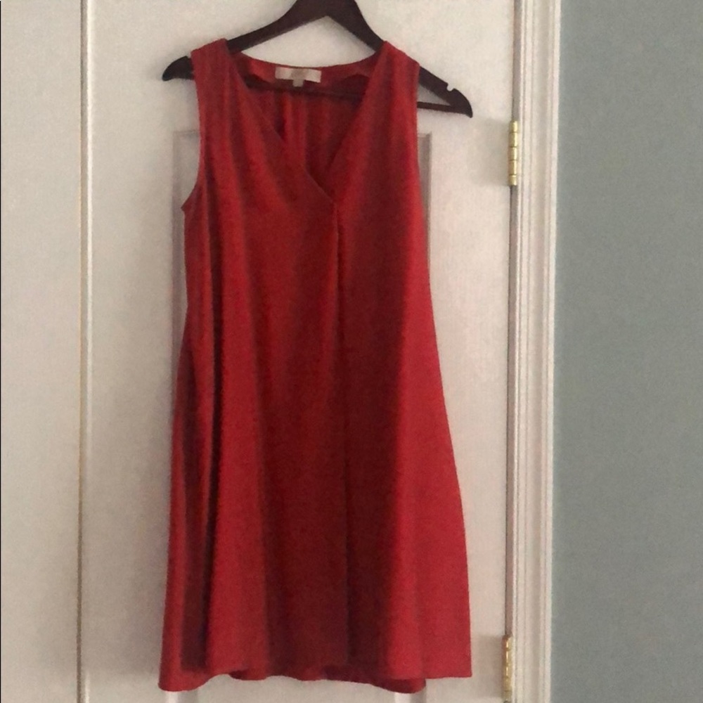 Red dress